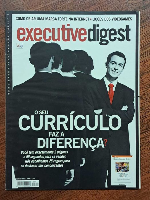 Revistas de Marketing e Gestão - Executive Digest e outras