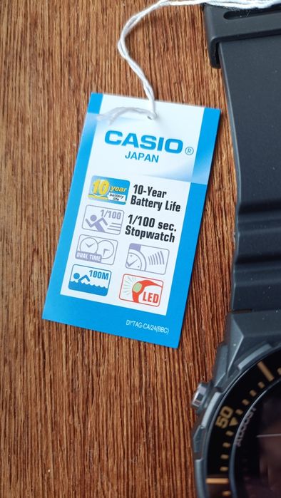 Casio AE-1700H All Black Bezel Preto e Dourado - Novo e Original