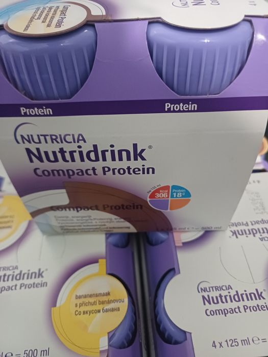 Nutridrink 24 szt x 125 ml protein różne smaki