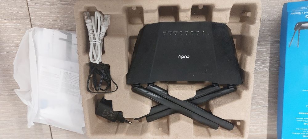 Router LTE 4G Cudy LT400 Wi-Fi 300 Mb/s + slot SIM