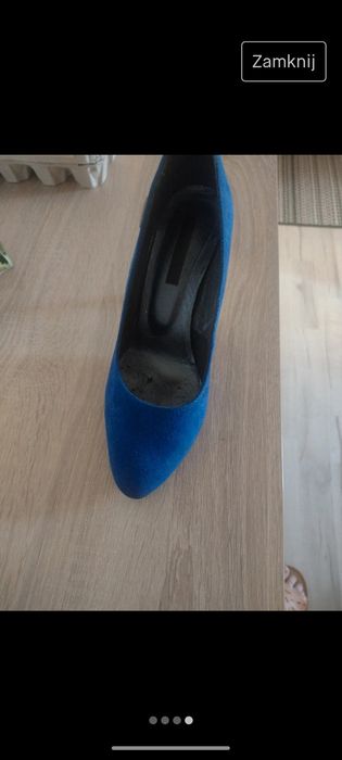 Buty używane z zamszu