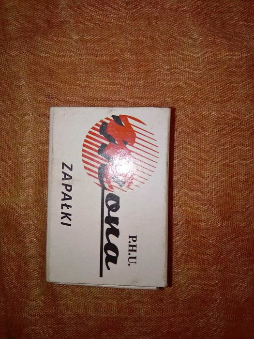 Pudełko po zapałkach puste zapałki P.H.U. Mona - 1 sztuka