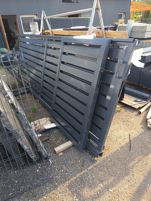 Ogrodzenie panelowe 153cm z podmurówką- Szczytno