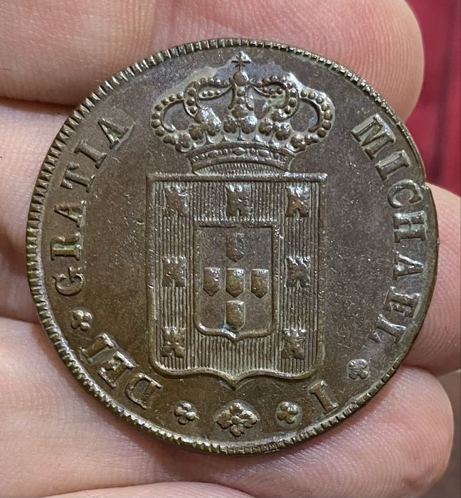 Moeda  158 - X Reis D MIGUEL I - 1831