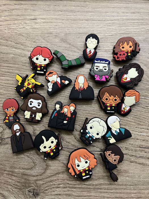 Підвіски (аксесуари) для Crocs з ПВХ (Гаррі Поттер)