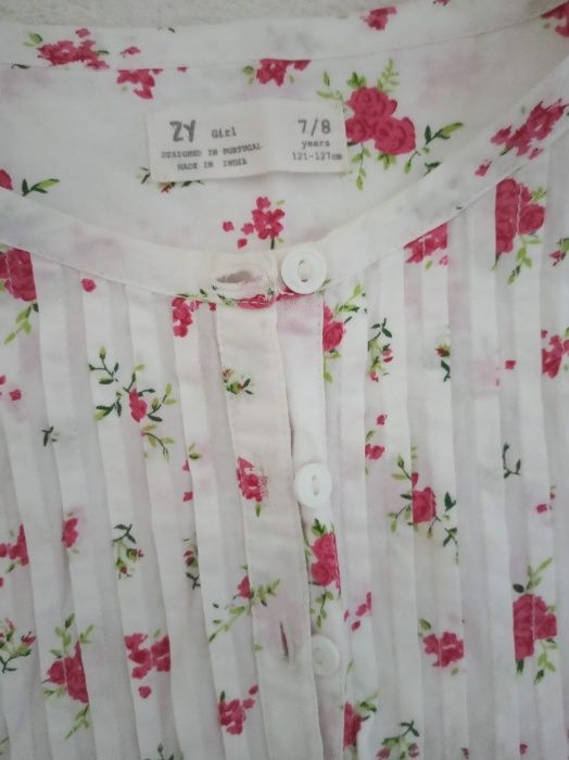 Blusa zippy 7 anos