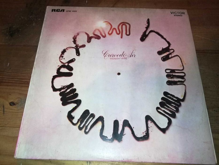 CURVED AIR (Prog Rock)-Midnight Wire (ED Port–1975) LP