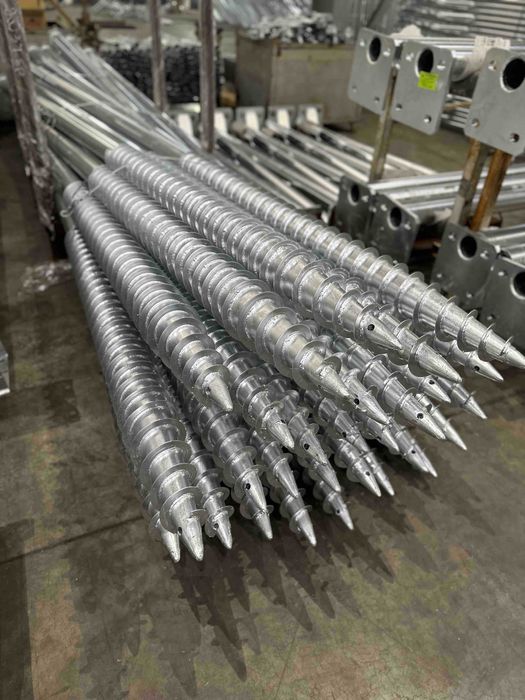 Гвинтові палі від виробника. Геошуруп. Однолопасні. Сваи винтовые