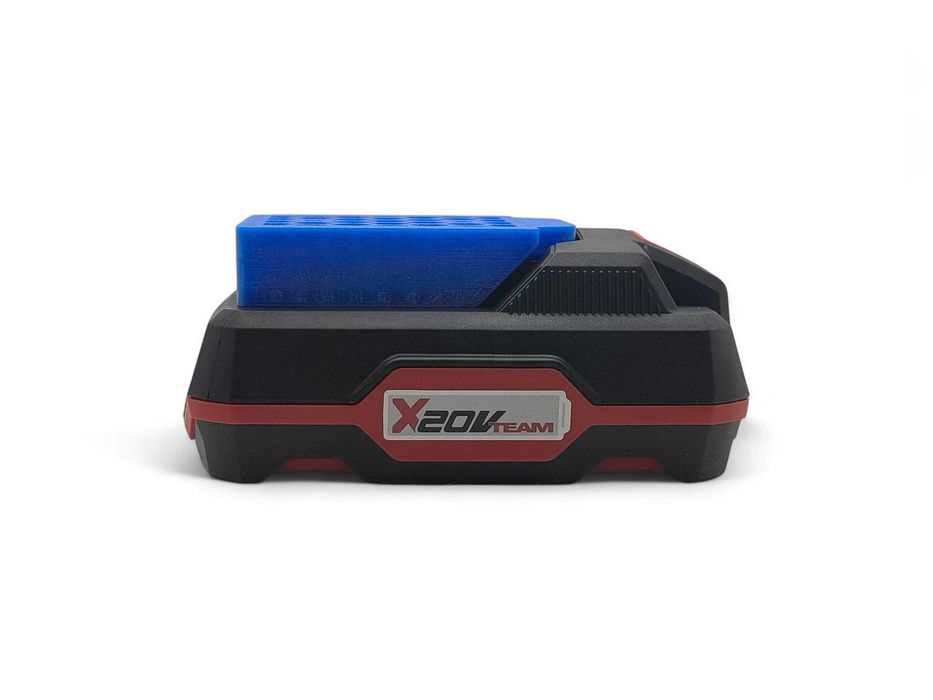 Uchwyt Baterii Parkside X20V - Solidna Jakość Wytrzymały / Niebieski