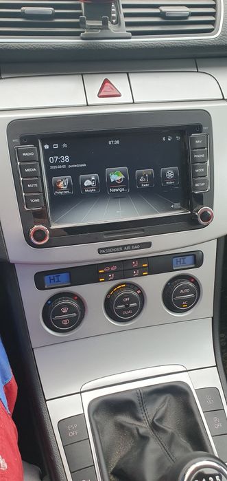 Radio android bluetooth passat b6