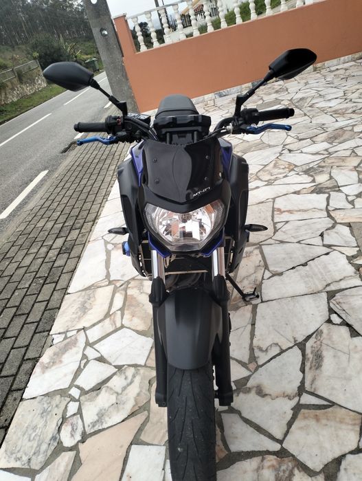Yamaha mt07 de 2018