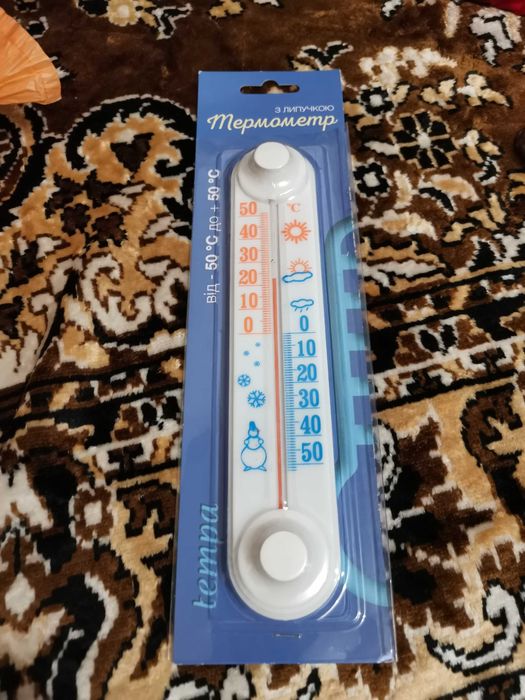 Термометр на улицу  с липучкой