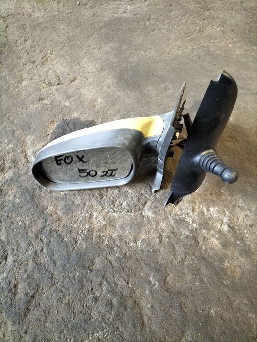 Lusterko zewnętrzne lewe kierowcy manualne Volkswagen Fox Rok 2005