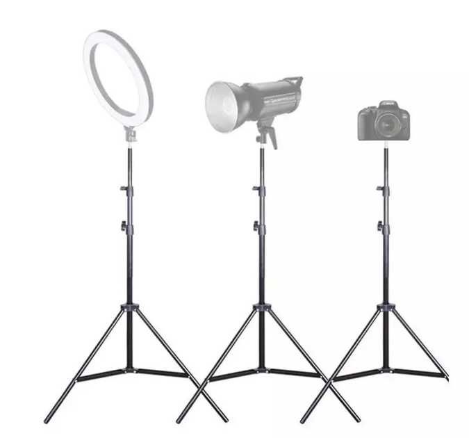 Штатив усиленный для кольцевых ламп, фотоаппаратов, лазерного уровня