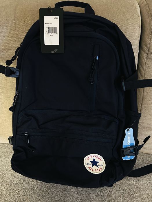 Nowy plecak Converse Straight Edge Backpack - Obsidian (Granatowy) z metką