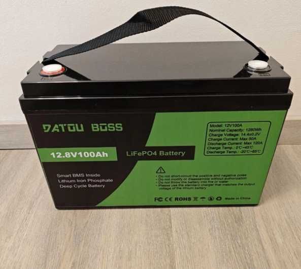 5.1кВт резервное питание инвертор 24v WiFi + 4 аккумулятора 12v 100A