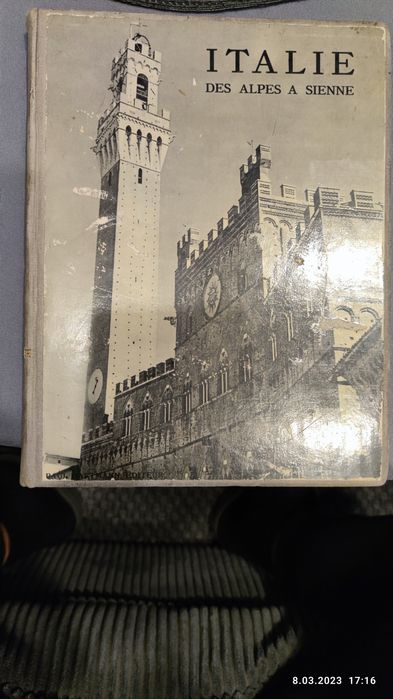 Książka album Italia z 1936 roku