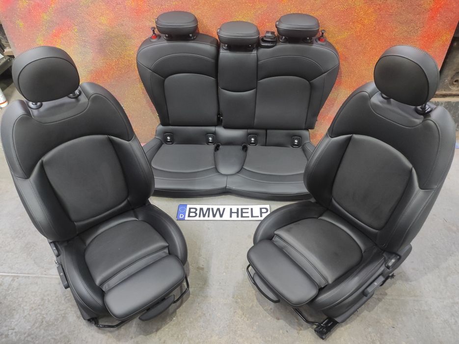 Салон Сиденья F55 Кресла Mini cooper S JCW Recaro sport Сидушки Мини