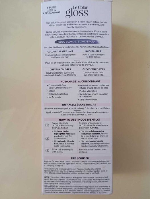 Тонизирующий блеск для усиления тонального тона, Loreal Paris