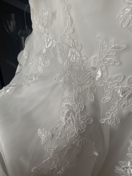 Nowa!! Suknia ślubna, Ivory, Point Mariage, rozm 44