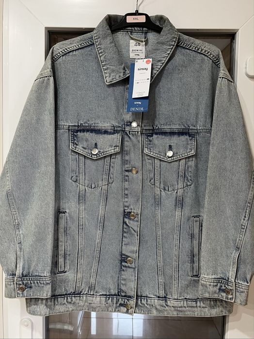 Жіночий Жакет куртка піджак  DENIM р.44(50-52)Новий Джинс Катон пиджак
