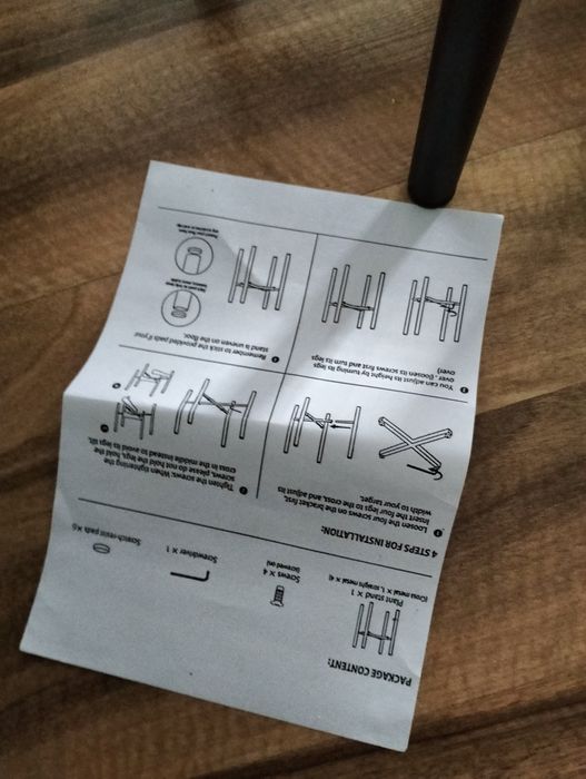 Kwietnik metalowy czarny