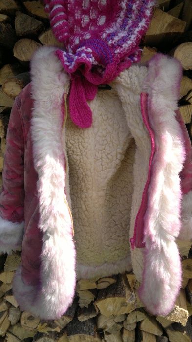 Яскрава тепла овеча дублянки на 3-5 років /98-104-110 ріст