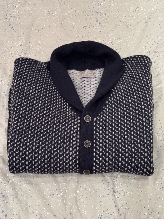 Casaco de homem azul da THROTTLEMAN