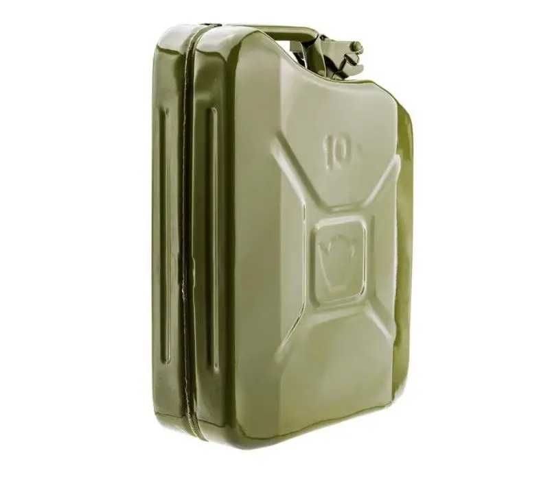 Сталева каністра CEDRUS Polska для різний рідин, 10 літрів