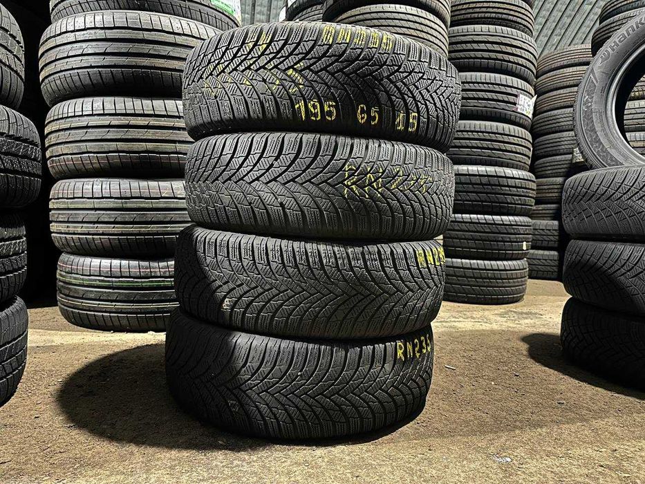 Вживані шини! ЗИМА 195/65 r15 парами і комплектами, різні бренди та моделі ВЕЛИКИЙ СКЛАД! 195 65 15