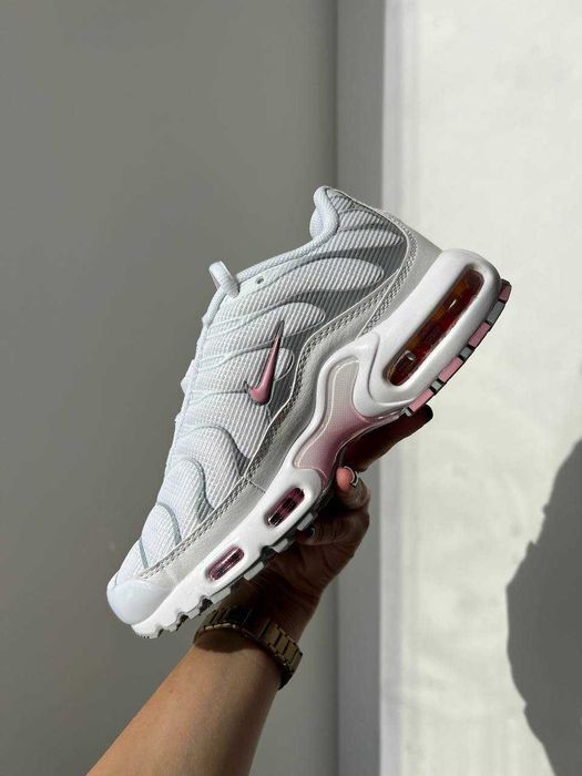 !ТОП! Nike Air Max Plus TN White Pink 36 37 38 39 40 41 тн розовые