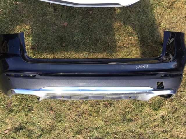 Mercedes GLC w253 Lift 2019 - Zderzak Tył Uszkodzony Chrom