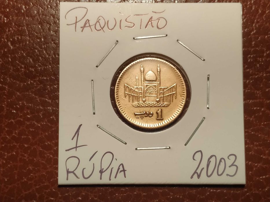 A105 moeda de 1 rúpia de 2003 - Paquistão