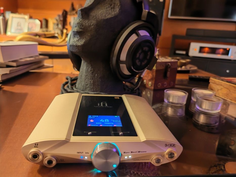 Auriculares Sennheiser hd800s + iFi iDSD Valkyrie+ Quad DAC Burr-Brown