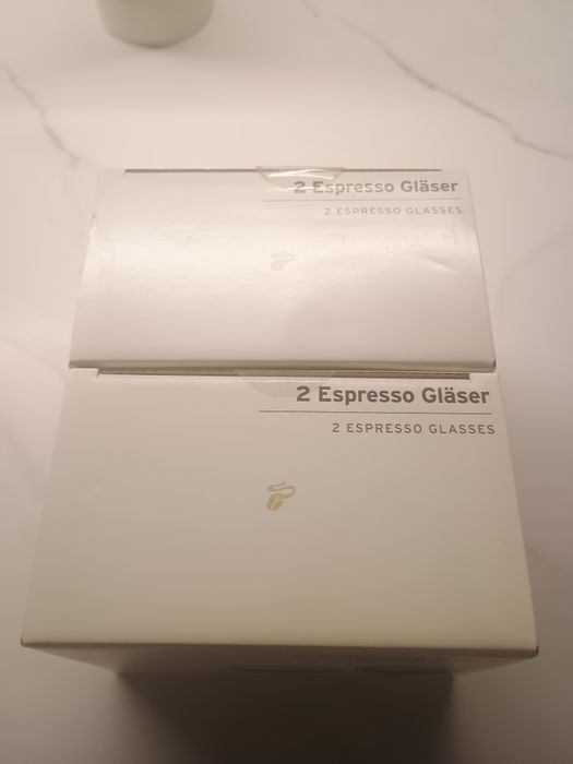 Szklanki espresso Tchibo 4 szruki