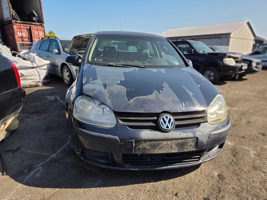 VW Golf V HB 3D 05r 1.9 TDI 90KM  Wszystkie Części Silnik Skrzynia Biegów Felgi 16" Zderzak Lampa Maska Klapa Fotel