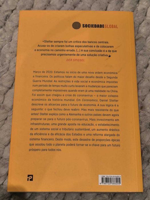 Livro "Coronomics - Depois do choque do coronavírus..." Daniel Stelter