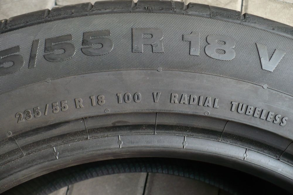 Opony Continental 235/55R18 100V SUV 6,5mm Lato 2 szt.