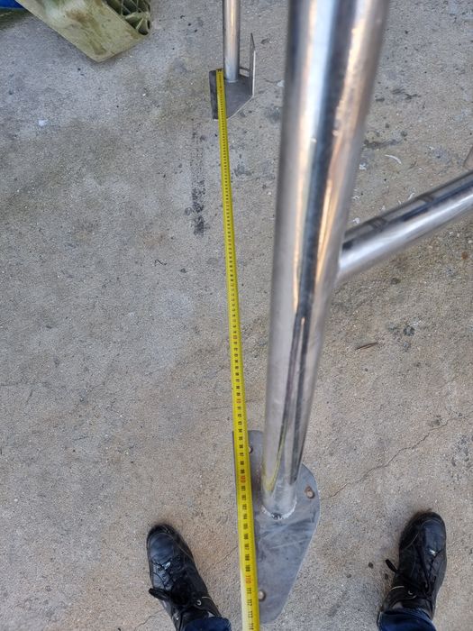 Cobertura / Toldo / Bimini em inox 316para barco