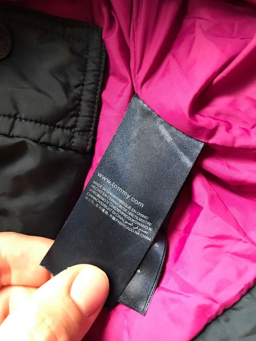 Płaszczyk puchowy zimowy Tommy Hilfiger rozm. S