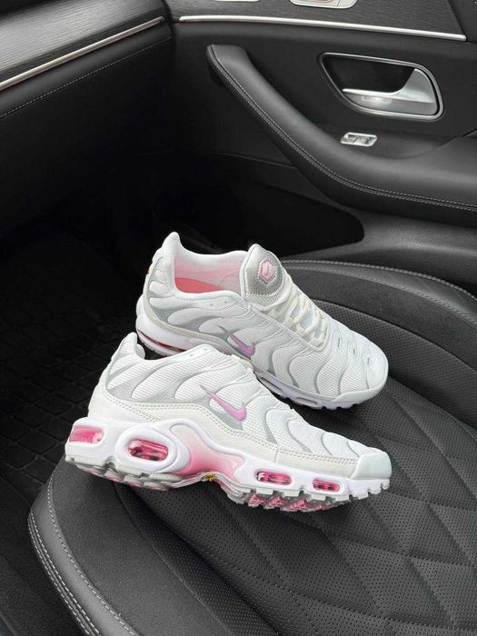 ‼️Кросівки Nike Air Max TN Plus White Grey Pink