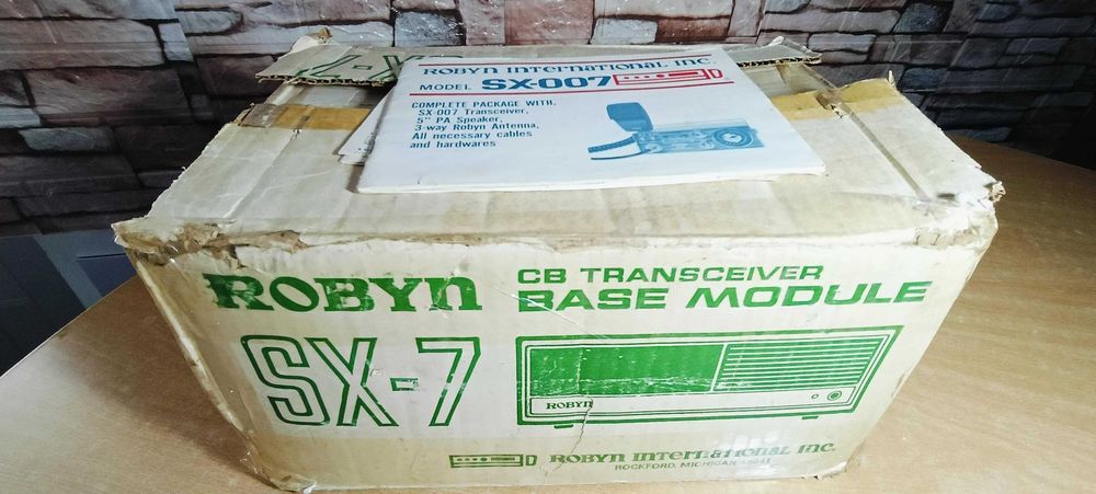 Radio CB Base Robyn SX-7 Impecável.