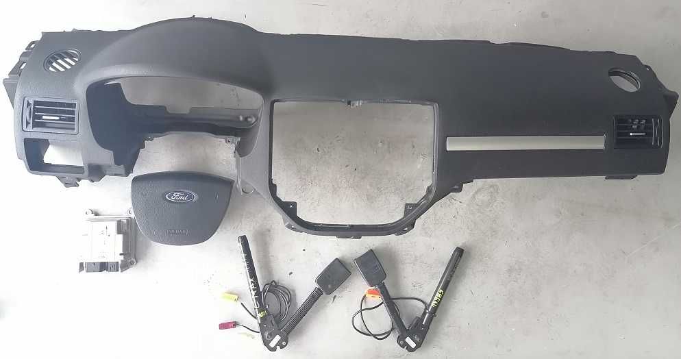 Ford C-Max MK1 1.6 HDI Konsola Komputer Airbag Kierowcy Pasy
