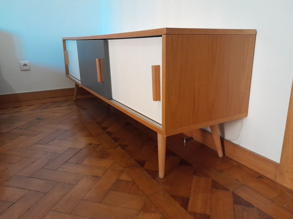 Movel de TV BELIANI Indiana Branco