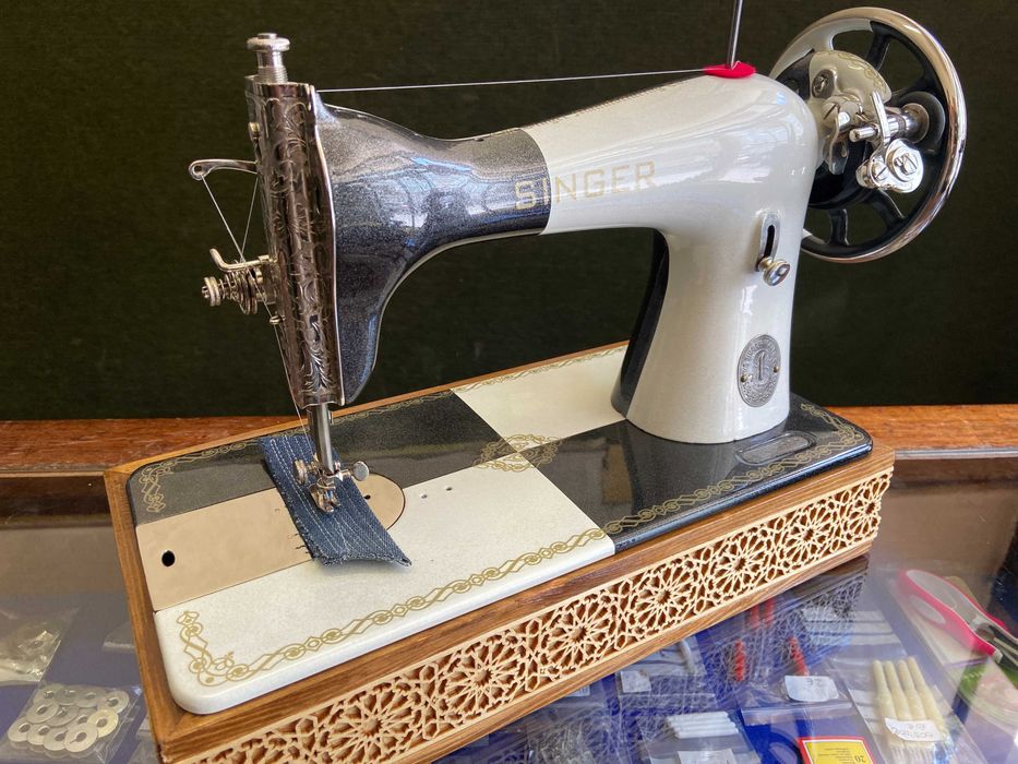 Máquina costura Singer restaurada