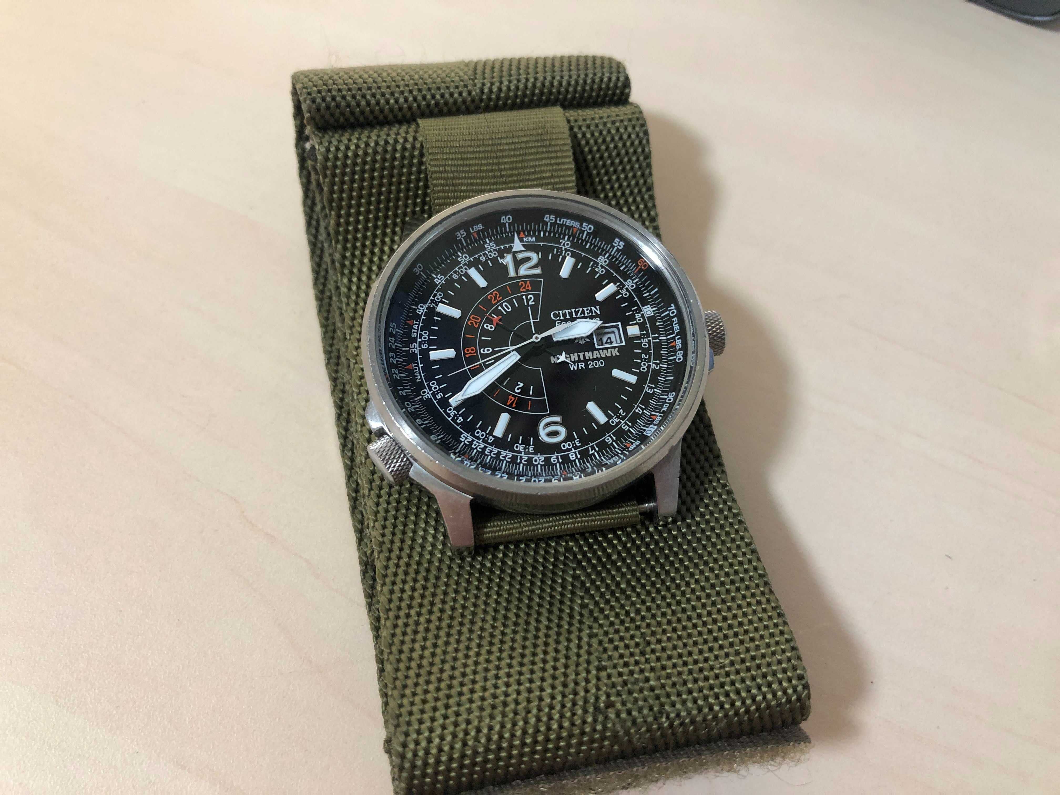 Часы Citizen Eco-Drive Nighthawk WR200: 6 500 грн. - Наручні годинники ...