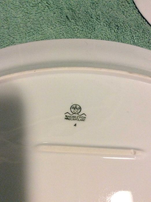 Półmiski ceramiczne z Wałbrzycha