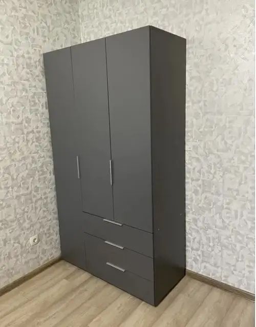 ‼️Большой шкаф с комодом для вещей‼️Шкаф версаль, белый, графит,Одесса