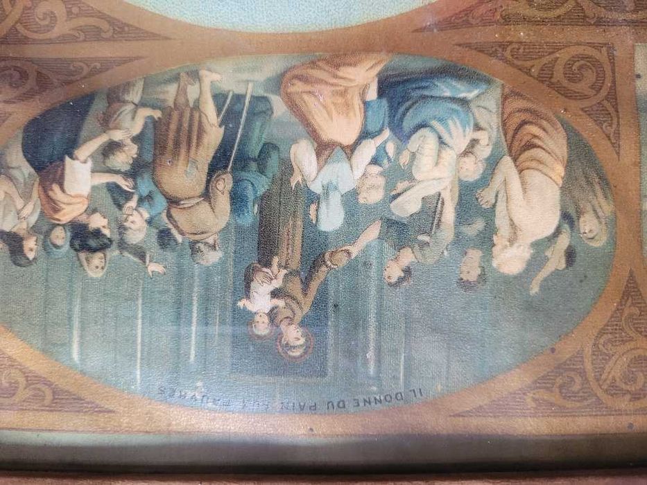 Litografia - Vida e Obra de Santo António de Pádua/Lisboa - antiga