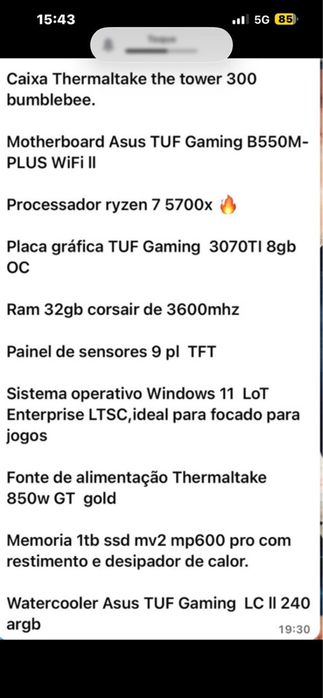 Torre pc gamer!